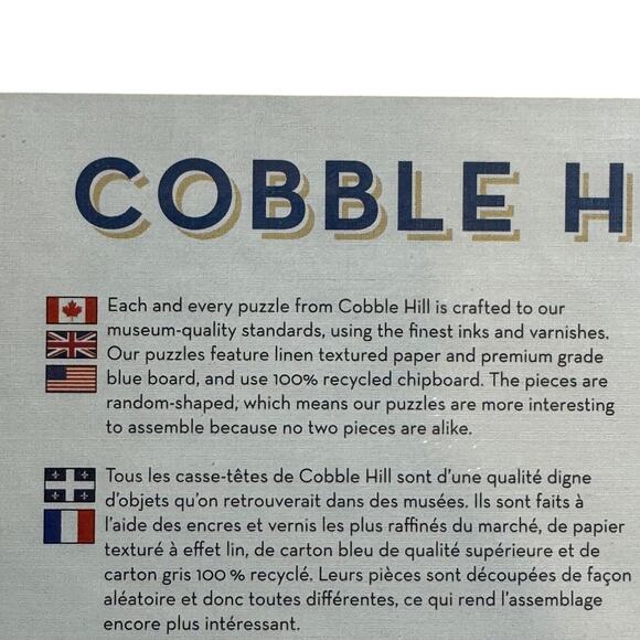 Cobble Hill Boucat 1000 Piece Jigsaw Puzzle By The Greenwich Workshop  26 x 19in - Picture 6 of 9